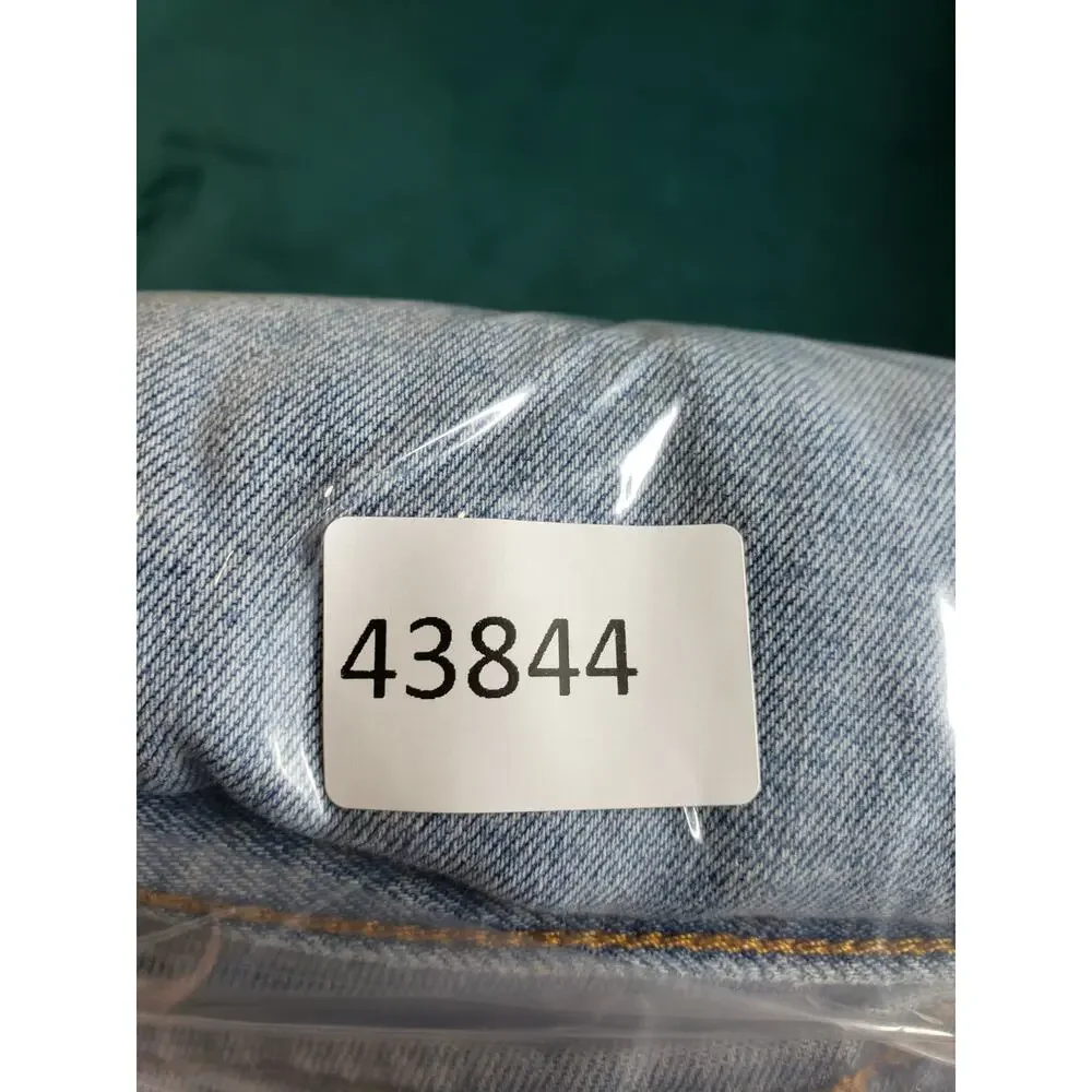 Banana Republic Jeans Size 31x32 Mens Blue Pant Stretch Mid Rise Travel Straight